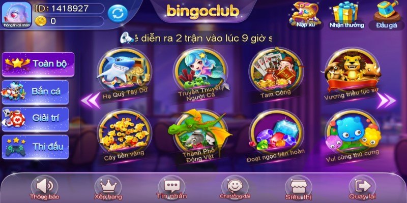 Tham Gia Bắn Cá Bingo Đổi Thưởng Thả Ga Không Biết Chán 2 Các chủ đề bắn cá và game giải trí có tại Bắn Cá Bingo