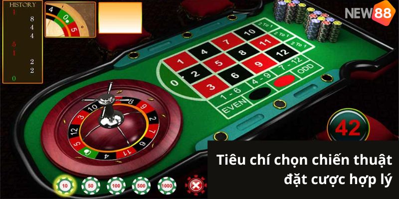 6 Chiến thuật chơi Roulette hiệu quả nhất mà nên bạn biết 4 Nên lựa chọn chiến thuật nào để áp dụng khi chơi Roulette