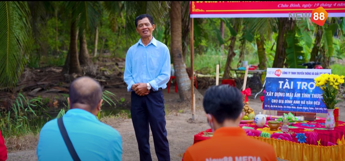 Chương trình mái ấm yêu thương tại huyện Giồng Trôm - Bến Tre 1 Chương trình thiện nguyện tại Bến Tre của New88