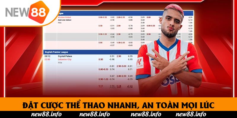 New88 - Trang Chủ Hỗ Trợ Chính Thức Của Nhà Cái New88 18 Đặt cược thể thao nhanh, an toàn mọi lúc