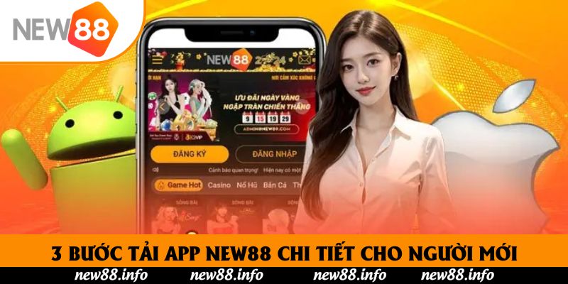 Tải App New88 – Ứng Dụng Cá Cược Uy Tín, Nhanh Và Bảo Mật 2 3 bước tải app New88 chi tiết cho người mới