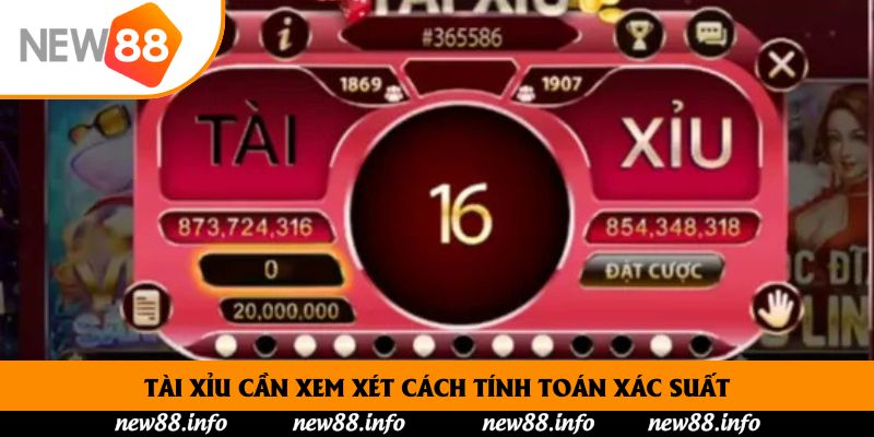 Mẹo cần biết khi chơi tài xỉu online tại New88