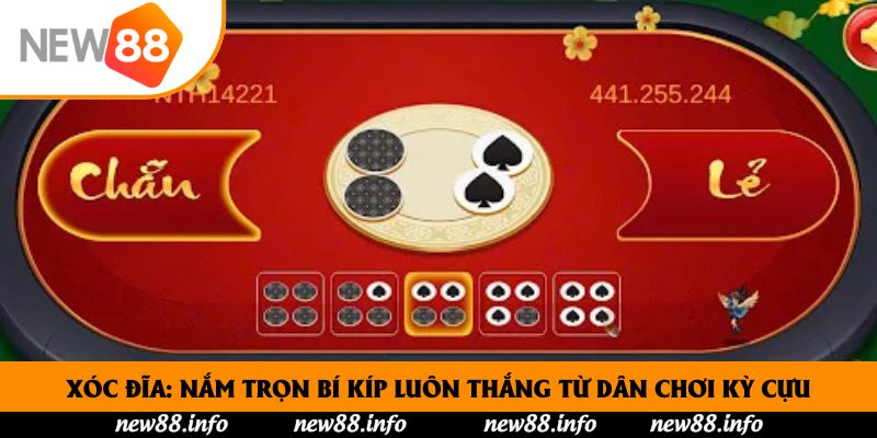 Xóc đĩa New88 là trò chơi hot bậc nhất hiện nay